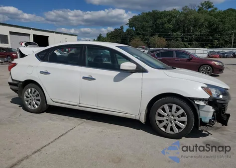 2018 Nissan Sentra S из США, поврежденный, VIN 3N1AB7AP5JY339656
